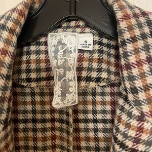 Sadie and Sage plaid blazer